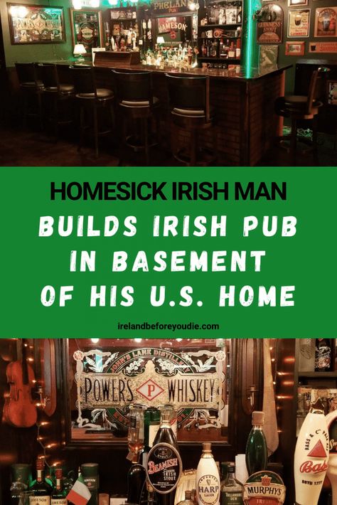 Home Irish Pub Ideas, Irish Pub Basement, English Pub Interior, Pub Interior Ideas, Irish Pub Interior, Irish Pub Design, Irish Pub Decor, Irish Wake, Pub Interior Design