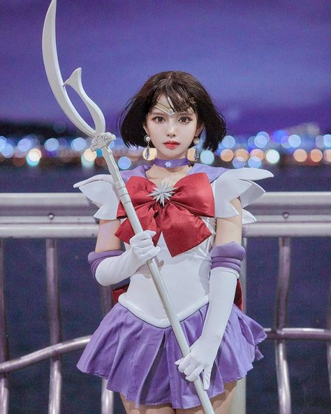 ‪Sailor moon - Saturn‬ ‪Photo by. @janwoo.pic  #sailormoonsaturn #sailormoon #saturn #cosplay Saturn Photo, Saturn Cosplay, Sailor Saturn Cosplay, Sailor Moon Costume, Moon Costume, Moon Cosplay, Sailor Moon Cosplay, Haim, Sailor Saturn