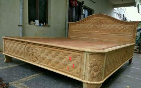 Sagwan Bed Designs, Teak Wood Bed Design Modern, Sagwan Wood Bed Design, Latest Wooden Bed Designs, Bed Designs With Storage, Dining Room Furniture Design, Box Bed Design, Double Bed Designs, House Main Door Design