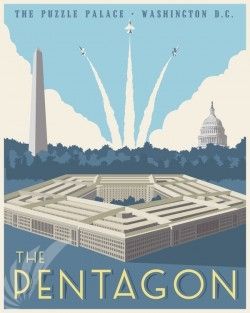 pentagon-washington-dc-military-aviation-poster-art Vintage Propaganda, Modern Vintage Art, Military Decorations, Military Poster, Aviation Posters, Blueprint Art, Star Wars Prints, Washington Dc Travel, Pilot Training