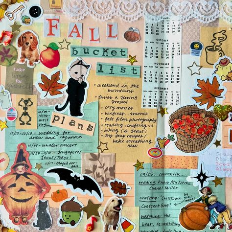 Obsessed with every single detail of this journal!! 🍁🐈‍⬛🎃☕️ Using lots of @elowyn.makes.art spooky stickers 🫶 October Junk Journal Ideas, October Junk Journal, Fall Journal Spread, Fall Sketchbook Ideas, Halloween Junk Journal Ideas, Small Journal Ideas, Art Journal Aesthetic, Spooky Journal, Journal Dump