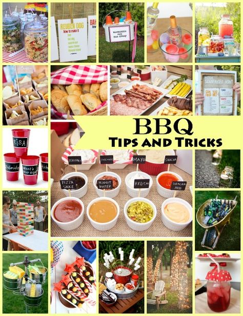 Backyard Bbq Party Decorations, Bbq Dessert, Bbq Party Decorations, Bbq Tips, Cookout Party, Summer Party Ideas, Bbq Desserts, Backyard Bbq Party, Outdoor Party Games