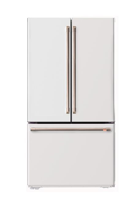 Best Refrigerators - GE Cafe ENERGY STAR® 23.1 Cu. Ft. Counter-Depth French-Door Refrigerator Ge Cafe, Kitchen Remodel Plans, Old Kitchen Cabinets, Kitchen Words, Kitchen Cabinets And Countertops, Renovation Diy, Frigidaire Gallery, Best Refrigerator, Galley Kitchens