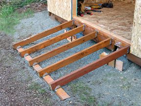 Storage Shed Ideas, Ramp Ideas, Shed Ramp, Wooden Ramp, Diy Storage Shed, Wood Shed Plans, Shed Ideas, Shed Organization, Diy Shed Plans