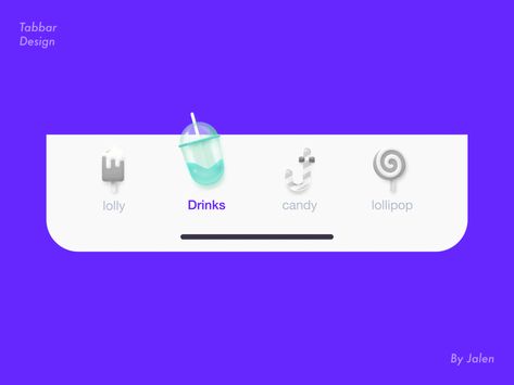 Tabbar Animation by Charlie on Dribbble Mobile App Animation, Micro Interactions Ui Animation, Nav Bar Design, Mobile Animation, Tabs Ui, การออกแบบ Ui Ux, Web Components, Tabs Game, Icon Animation