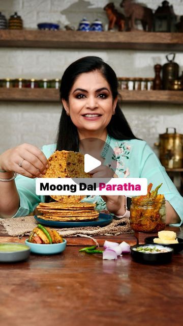 MasterChef Pankaj Bhadouria on Instagram: "Moong Dal Paratha 
 
Here is a Moong Dal Paratha that is extremely delicious and nutritious too! 
You do not need to grind or cook the dal for this Moong Dal Paratha.
The moong dal is soaked, mixed with spices and then flour is added to it to make a dough for the Moong Dal Paratha. 
The resultant moong dal paratha is very crisp and delicious.
Full Detailed Recipe Pinned in the Comments Below!
.
#moongdalparatha  #pankajbhadouria #recipe #recipes #easyrecipes #moongdal #dal #pickle #instantpickle #paratha" Dal Paratha Recipe, Dal Paratha, Pankaj Bhadouria, Moong Dal Recipe, Paratha Recipes, Dal Recipe, Moong Dal, Pickles, Flour