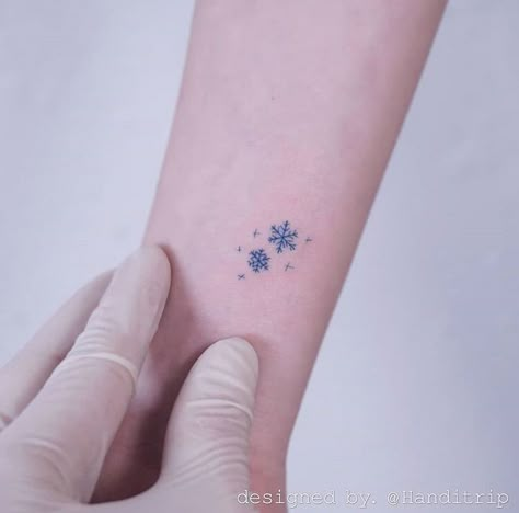 Small Snowflake Tattoo, Frozen Tattoo, Snowflake Tattoo, Winter Tattoo, Snow Tattoo, Snow Flake Tattoo, Cross Tattoos For Women, Christmas Tattoo, Small Hand Tattoos