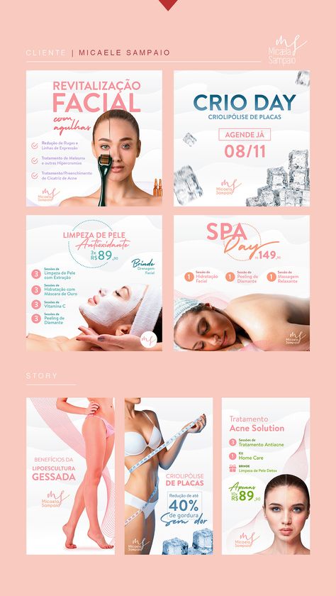 Spa Advertising Design, Beauty Graphic Design, Spa Advertising, Spa Promo, Spa Poster, Instagram Feed Layout, Social Media Branding Design, Banner Design Inspiration, Social Media Advertising Design