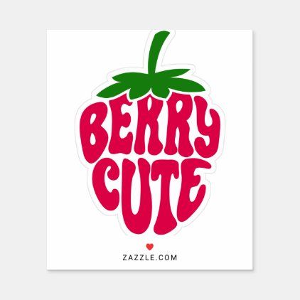 Berry Cute Strawberry Cut Vinyl Stickers Strawberry Logo Design, Back Too School, Teacher Gifts Coffee, School Organization College, Strawberry Logo, College Stickers, School Labels, Stickers Magnets, Diy Embroidery Patterns