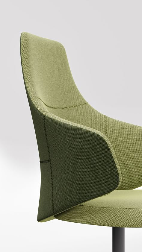 Mentor is a first class office chair designed for senior executives. It differs from other office chairs with its gorgeous design. Something New Everyday, Cmf Design, Ergonomic Desk Chair, Aircraft Interiors, T Design, Green Office, Comfortable Office Chair, Office Chair Design, Ergonomic Desk