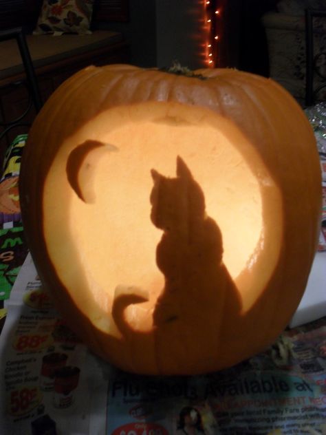 Free Cat Pumpkin Carving Template Cat Pumpkin Carving Ideas, Cat Pumpkin Carving, Cat Pumpkin Design, Cute Pumpkin Carving, Pumkin Carving, Cat Template, Creative Pumpkin Carving, Easy Pumpkin Carving, Pumpkin Drawing