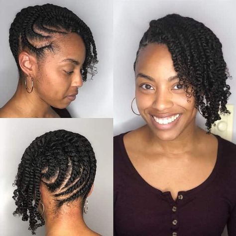 21 Classy Flat Twist Hairstyles to Boost Up Your Look Natural Hair Flat Twist, Flat Twist Styles, Twist Cornrows, Flat Twist Hairstyles, Flat Twist Updo, Natural Hair Twist Out, Protective Hairstyles For Natural Hair, Twisted Updo, Natural Hair Twists