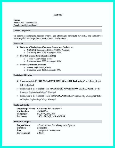 Fresher Resume Format, Career Objective Examples, Best Resume Format For Freshers, Cv Resume Sample, Software Developer Resume Fresher, Freshers Resume Sample, Resume Format For Freshers Engineer, Sales Resume Examples, Job Resume Format