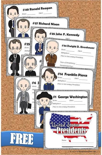 Presidents Worksheets, 123 Homeschool 4 Me, Presidents Of The United States, 3rd Grade Social Studies, Social Studies Notebook, 4th Grade Social Studies, 5th Grade Social Studies, Homeschool Social Studies, Social Studies Elementary