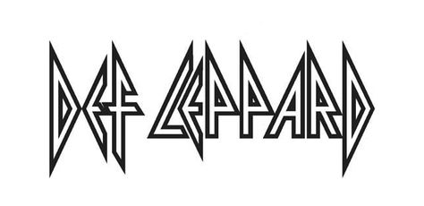 Def Leppard Def Leppard Tattoo Ideas, Def Leppard Tattoo, Def Leppard Wallpaper, Def Leppard Logo, Cricut Pictures, Def Leopard, Rock Band Logos, Rock Aesthetic, Vintage Music Posters