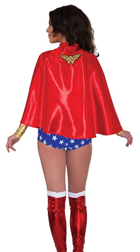 Rubie's Costume Co Women's DC Superheroes Wonder Woman Cape, Multi, One Size Red Cape Costume, Wonder Woman Cape, Superman Costume, Red Satin Fabric, Halloween Costumes To Make, Cape Costume, Female Symbol, Wonder Woman Logo, Wonder Woman Costume