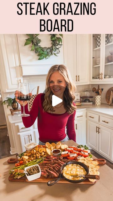 Leanna Laming on Instagram: "STEAK GRAZING BOARD with the Tastee Airfryer! 🥩❤️💞//

Cook the perfect Steak, Chicken or Fish EVERY single time using the #TasteeAirFryer. It’s seriously like magic, even my husband is obsessed!!! The Tastee uses the Smart Probe to take the guesswork out of cooking with dual sensors to measure the temperature precisely! Just insert the smart probe into the meat, select the specific meat cut on the dashboard, and select the desired doneness. So EASY!

Comment LINK and I’ll send you the link to buy the TASTEE and a few simple tips on how to make this Steak Grazing Board at home. 

#CookwithTastee
#SensorMagic
#Tasteerecipes
#cookingvideo #quickrecipes #recipeideas #easymeals #recipevideo #goodmoodfood #easyrecipes #foodie #foodblogger #foodphotography #foodreel Steak Charcuterie Board, Chacuterie Board, Cook The Perfect Steak, The Perfect Steak, Cooking The Perfect Steak, Grazing Board, Perfect Steak, Entertaining Ideas, Meat Cuts