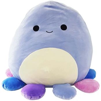 Beula | Squishmallows Wiki | Fandom Blue Squishmallow, Octopus Colors, Smiling Mouth, Billy Kid, Blue Octopus, The Octopus, Kawaii Plush, Kawaii Plushies, Bare Bears