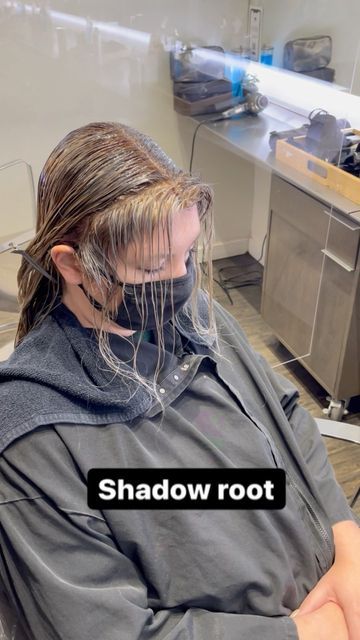 Sweep Bangs, Shadow Root Blonde, Space Hair, Highlights Ombre, Sweeping Bangs, Shadow Root, Hair Brained, Roots Hair, Grow Out