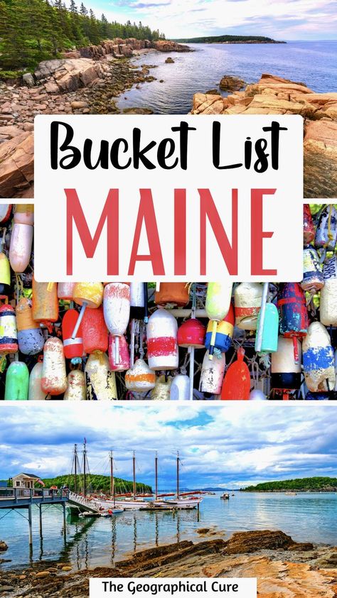 Maine Bucket List, Vacation In Maine, Things To Do In Maine, Portland Maine Travel, Maine Road Trip, Vintage Seaside, Visit Maine, New England Road Trip, Usa Roadtrip