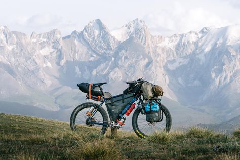 Ryan Wilson’s Rig in Review: 8 Months in Asia on the Tumbleweed Prospector – Ryan Wilson | The Radavist | A group of individuals who share a love of cycling and the outdoors. Bike Touring Packing, Winter In The Mountains, Bike Packing, Fat Tire Bikes, Forest Cabin, Cycling Tour, Cycling Touring, Touring Bike, Gravel Bike