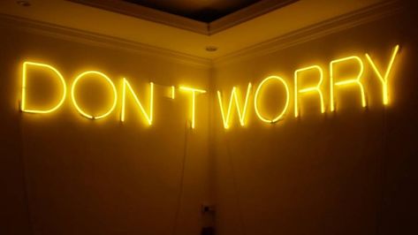 Martin Creed, Yellow Quotes, Yellow Aesthetic Pastel, Neon Quotes, Yellow Theme, Neon Aesthetic, Gold Aesthetic, Neon Wallpaper, Orange Aesthetic