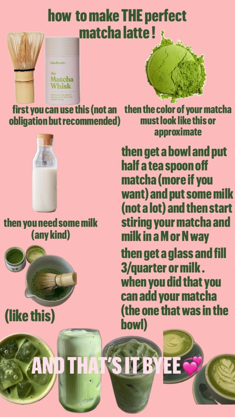 #latte #matcha #recipe #girls #pink #green #matchalatte Matcha Drink Ideas, Healthy Matcha Recipe, Iced Strawberry Matcha Latte, Matcha Latte Recipe, Matcha Whisk, Matcha Drink, Matcha Benefits, Matcha Recipe, Latte Recipe