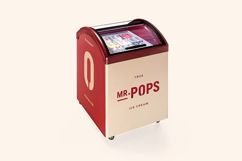 Business Shop Design, Ice Cream Booth, Cream Fridge, Ice Cream Fridge, Ice Cream Carts, Packing Box Design, Ice Cream Packaging, Cream Packaging, Ice Cream Freezer