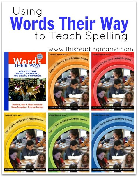 Teach Spelling, 3rd Grade Spelling, Words Their Way, Word Study Activities, Vocabulary Instruction, Teaching Spelling, Grade Spelling, Word Work Activities, Phonics Words