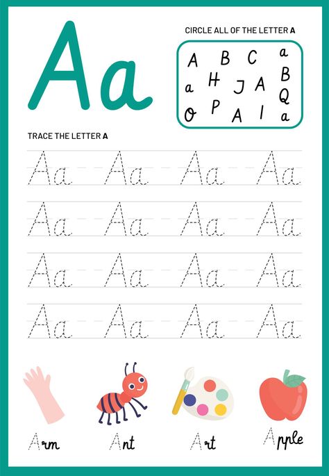 Writing Letters Worksheet, Letter A Writing Practice Free Printable, Worksheet For Letter A, Letter I Printables Free, Letter A Worksheets For Kindergarten, Alphabet Activities Kindergarten Worksheets Free Printable, Letter U Worksheets Preschool, Letter Activities For Preschool Free Printable Alphabet Worksheets, Phonics Letter A