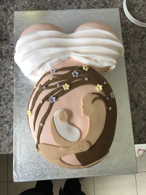 Midwife cake Midwife Cake Ideas, Midwife Cake, Midwife Gift, Doctor Gifts, Cake Creations, Cake Decoration, Vegan Desserts, Cake Ideas, Baby Showers