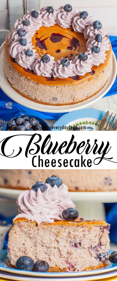 Blueberry Whipped Cream, Cheesecake With Berries, European Cakes, Cauliflower Chowder, Blueberry Cheesecake Recipe, White Chocolate Raspberry Cheesecake, Bacon Cauliflower, Chocolate Raspberry Cheesecake, Cooking Tricks