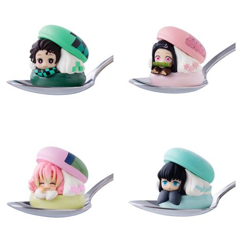 Mitsuri Merch, Kny Figures, Demon Slayer Merch, Kawaii Cooking, Anime Merch, Anime Crafts, Mini Figurine, Anime Figurines, Anime Merchandise