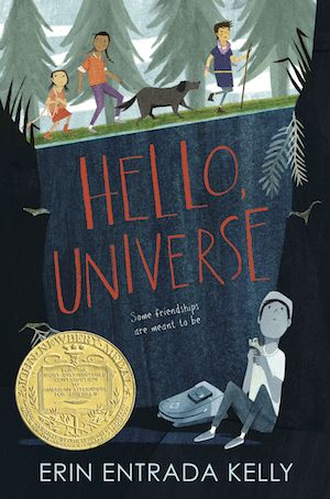 Hello Universe Book Cover - teach empathy Hello Universe, Middle Grade Books, Award Winning Books, Middle Grades, Chapter Books, School Library, Summer Reading, Somerset, Book Lists