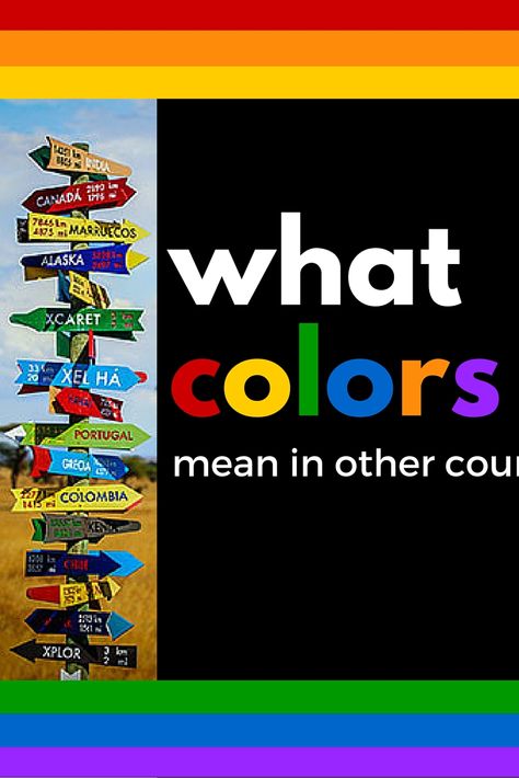 What Colors Mean, Different Cultures Around The World, Colombia Country, Red Meaning, Cultures Around The World, Color Symbolism, Color Meanings, Different Cultures, Tourist Information