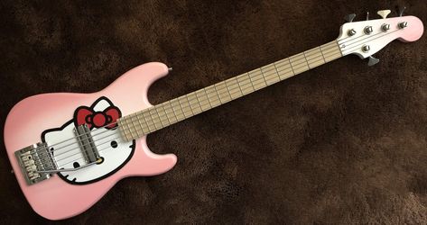 Hello Kitty Bass Guitar, Hello Kitty Guitar, Beach Icon, Picture Wallpaper, Friends Characters, Hello Kitty Pictures, Bass Guitar, Image Search, Bass