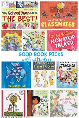 Best First Grade Read Alouds, Favorite Read Alouds, Summer Read Alouds First Grade, First Grade Books To Read Aloud, 1st Grade Read Alouds, Best Read Alouds For First Grade, Read Alouds For 1st Grade, Kindergarten Read Aloud Activities, Back To School Craftivity 1st Grade