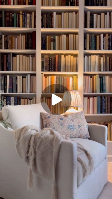 Nate Long on Instagram: "We are OBSESSED 🤩 Our latest office remodel added features that bring so much warmth to this space. From the dentil crown molding, the bead board backed wall to wall bookshelf, oversized French doors, to the custom herringbone flooring. We wanted this office to feel cozy and special. Let us know what your favorite detail is! . . . . #homeoffice #homelibrary #homedesign #interiordesign #interiordecor #homerenovation #homeremodel #diyhome #diyhomeimprovement #studiomcgeethreshold #studiomcgee #amberinteriors #homeinspo #officedesign #homedecor #archdigest #instahome #instadesign #instagood #homedecoration #homestaging Home | interior design | DIY | library | vintage | remodel | office | home decor | thrift |" Vintage Remodel, Dentil Crown Molding, Home Decor Thrift, Diy Library, Library Vintage, Wall Bookshelf, Herringbone Flooring, Build House, Office Remodel