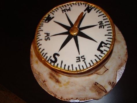 kennys birthday Kennys Birthday, Compass Cake, Map Of Puerto Rico, Scout Projects, History Teacher, Graduation Cakes, Antique Map, Compass, Pocket Watch