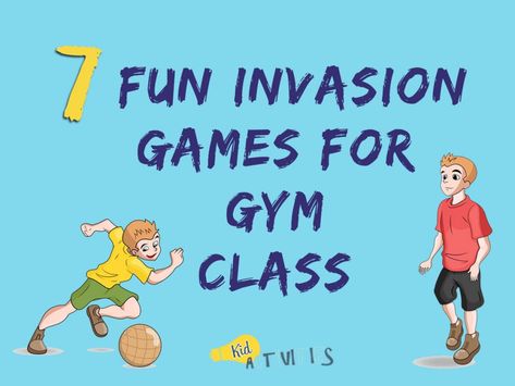 Invasion Games for Gym Class If you’re like most PE teachers you’re probably always looking Gym Class Games, Invasion Games, Pe Games Elementary, Elementary Games, Recess Games, Small Group Games, Gym Games For Kids, Elementary Physical Education, Chinese Alphabet