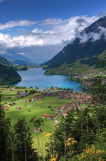 Lungern, Switzerland // Anik Messier #lungern #switzerland #europe #destinations #lake #travel Lungern Switzerland, Green Hills, Beautiful Pics, Beautiful Places Nature, Beautiful Places In The World, Alam Yang Indah, Albania, Most Beautiful Places, Nature Pictures