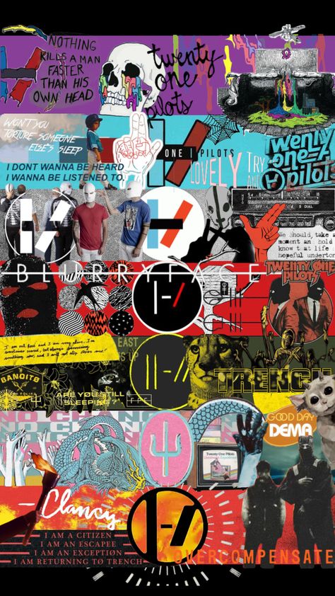 #twentyonepilots #top #tylerjoseph #joshdun #tylerandjosh #selftitled #regionalatbest #rab #vessel #blurryface #trench #scaledandicy #sai #clancy #overcompensate Vessel Twenty One Pilots, Tyler Y Josh, Twenty One Pilots Concert, Twenty On Pilots, Twenty One Pilots Art, Twenty One Pilots Wallpaper, Twenty One Pilots Aesthetic, Pilots Art, Emo Wallpaper