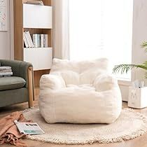 Faux Fur Bean Bag, Bean Bag Couch, Bean Bag Lounger, Adult Bean Bag Chair, Giant Bean Bags, Bag Chairs, Teddy Fabric, Bean Bag Sofa, Soft Sofa