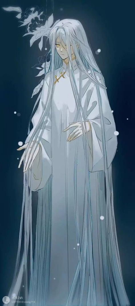 White Hair Anime Guy, Long White Hair, June 1, Boy Art, Handsome Anime Guys, Handsome Anime, White Hair, Chinese Art, Fantasy Character Design