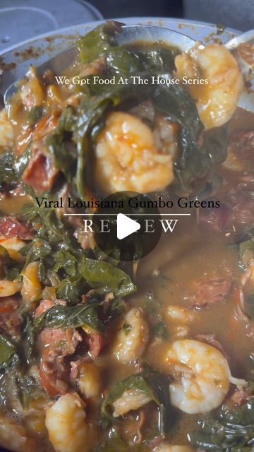 Brandy Gordon on Instagram: "I’m back trying out another viral recipe I’ve seen so you don’t have to…or maybe you want to lol.   This time I tried the “gumbo greens” or “gumbo z’herbes”. When I first saw people putting greens in gumbo, I said “now they just trying anything.” 😂  Y’all already know I don’t play about my gumbo but here we go. My greens of choice were fresh collards. Listen to my review to see what I thought.   Save this if you find gumbo greens to be an interesting concept. Comment below if you want the full recipe. 😊  Have you ever heard of or had gumbo greens?" Gumbo Greens, Greens Recipe Soul Food, Louisiana Gumbo, Collard Greens Recipe, Gumbo Recipe, Collard Greens, Greens Recipe, Gumbo, Different Recipes