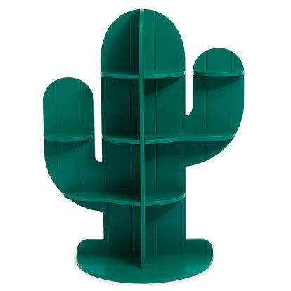 Cactus Bookcase by Drew Barrymore Flower Kids | Hayneedle Cactus Decor Bedroom, Mexican Nursery, Mini Shelves, Flower Kids, Cactus Decor, Green Cactus, Baby Animal Prints, Woodland Nursery Decor, Drew Barrymore