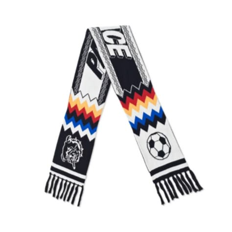 Palace Bulldog Scarf Black / White Soccer Scarf, Scarves Crochet, Scarves For Men, Football Scarf, Men's Scarves, Chunky Scarf, Womens Football, Football Kits, Mens Scarves