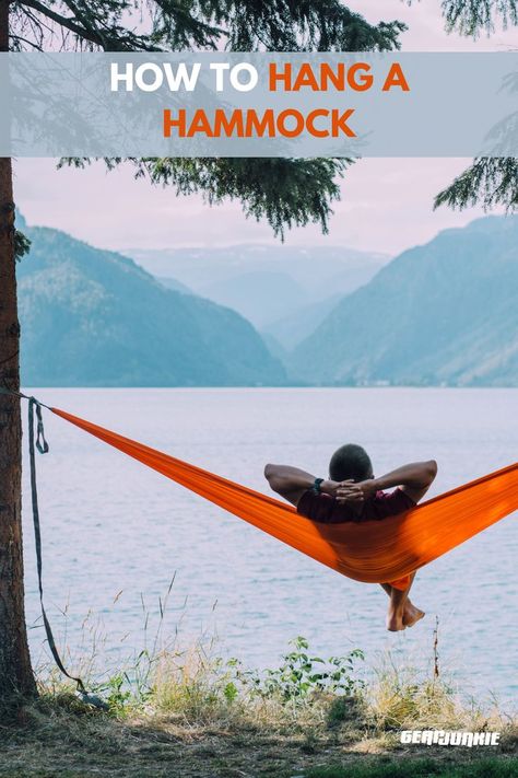 From camping to festivals or relaxing with a good book, hammocking is an ideal outdoor experience — but only if you know how to hang a hammock. Hang A Hammock, Tree Hammock, Hammock Accessories, Poisonous Plants, How To Hang, Animal Habitats, Hammock Camping, Winter Camping, Camping Accessories