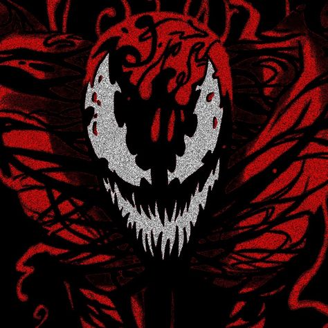 Carnage Pfp Icon, 400x400 Pfp, Carnage Aesthetic, Carnage Pfp, Carnage Tattoo, Dark Red Pfp, Carnage Venom, Pfp Red, Carnage Symbiote