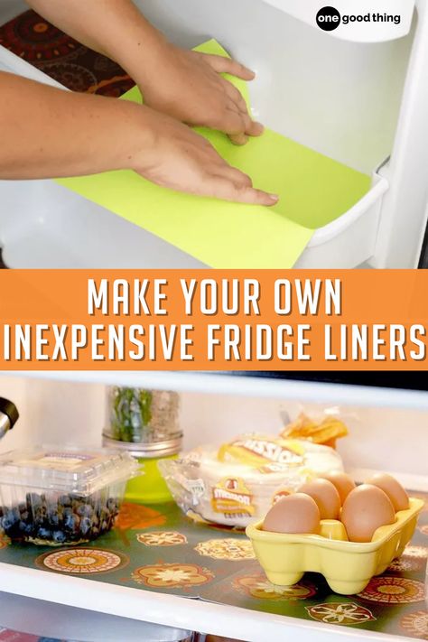 Fridge Liners, Clean Fridge, Kitchen Help, Diy Repair, Household Tips, Crafty Diy, Cool Diy Projects, Diy Home Improvement, Diy Easy